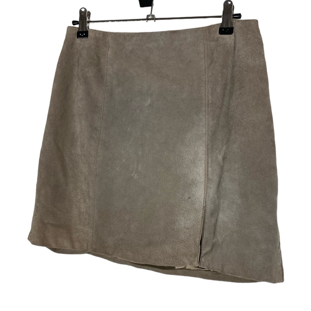 Blank NYC, leather mini skirt